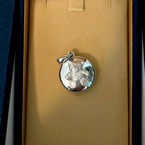 NIB STERLING SILVER MEMORIAL LOCKET FOR INFANT